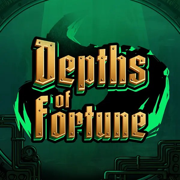 Depths of Fortune slot logo by AvatarUX Studios at Beef Casino