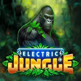 Electric Jungle slot logo by Atomic Slot Lab at Beef Casino