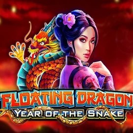 Floating Dragon Year of the Snake by Pragmatic Play, showcased at casinobeef.eu – game logo