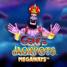 Jackpots logo of Genie Jackpots Megaways from Blueprint Gaming at Beef Casino