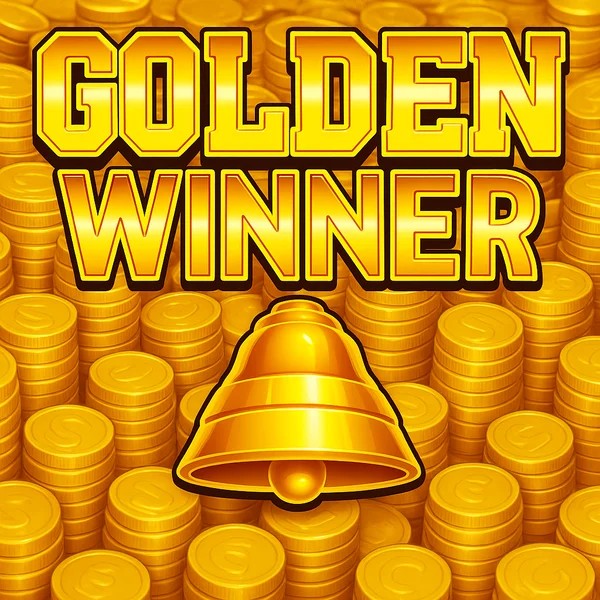 Golden Winner slot logo by Inspired Gaming at Beef Casino
