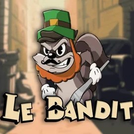 Official Slots logo: Le Bandit by Hacksaw Gaming at Beef Casino