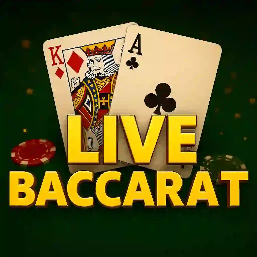 Live Casino logo of Live Baccarat from Evolution at Beef Casino