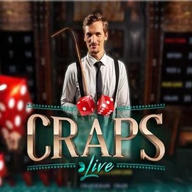 Live Craps slot visual from Evolution available on casinobeef.eu