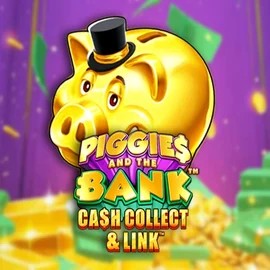 Piggies And The Bank Cash Collect & Link slot logo by Origins at Beef Casino