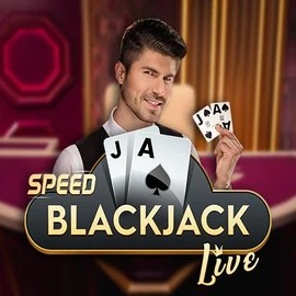 Speed Blackjack game by Pragmatic Play – logo hosted on Beef Casino