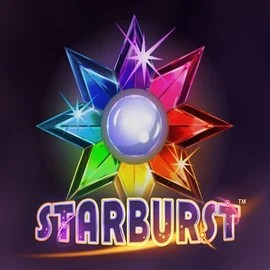 Starburst slot icon by NetEnt, available at Beef Casino