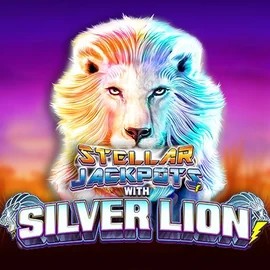 Stellar Jackpots with Silver Lion casino game by Lightning Box Game – featured logo at Beef Casino