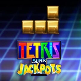 Tetris Super Jackpots online game logo by WMS on casinobeef.eu