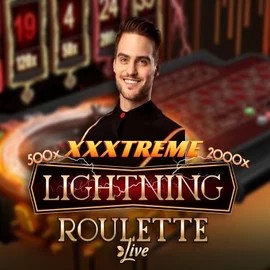 XXXtreme Lightning Roulette slot logo by Evolution at Beef Casino